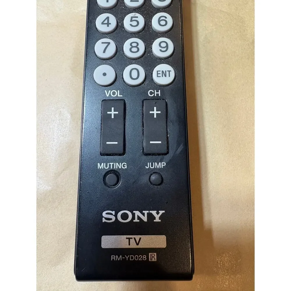 Sony RM-YD028 Remote IR tested Bravia TV KDL-19L5000, 32XBR9, 46S504 etc